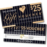 Double sided DL gift voucher