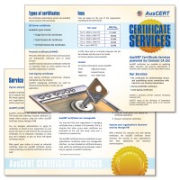 A4 trifold DL brochure